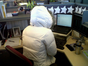 How To Stay Warm In Your Office Cubicle | Cubicles.net